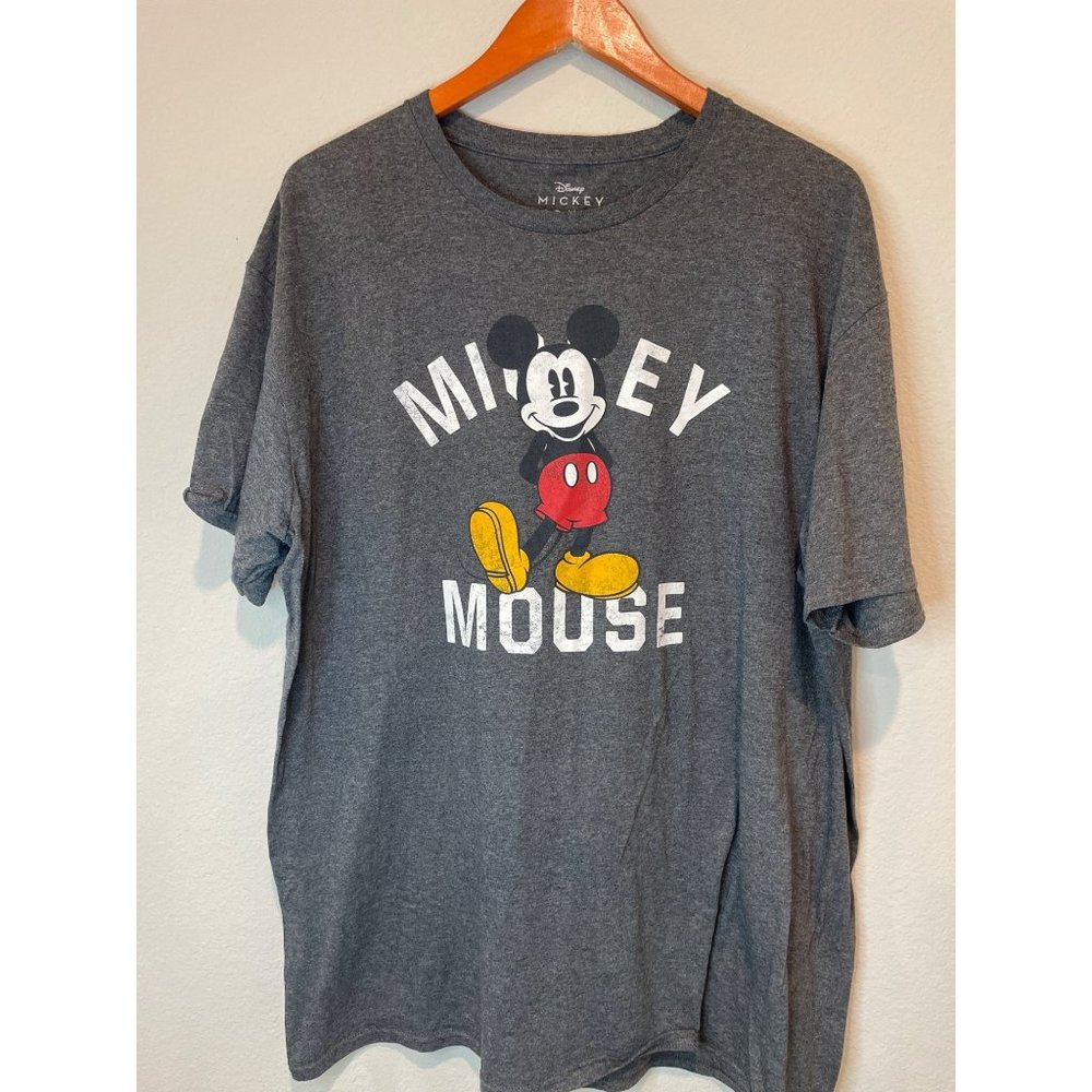 Disney Gray Mickey Mouse Graphic Tee